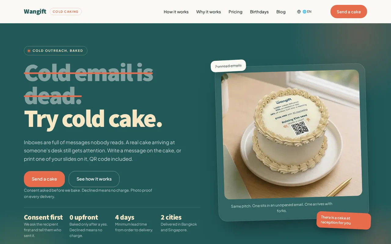 Wangift website